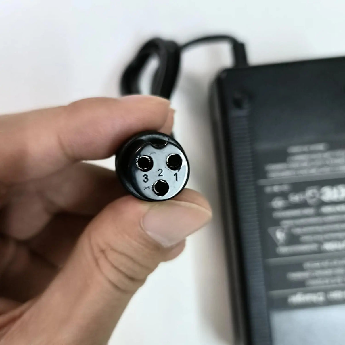 Fast & Safe Scooter Charger 3-Prong 60V 2A Universal Compatible Charging Adapter GooBee