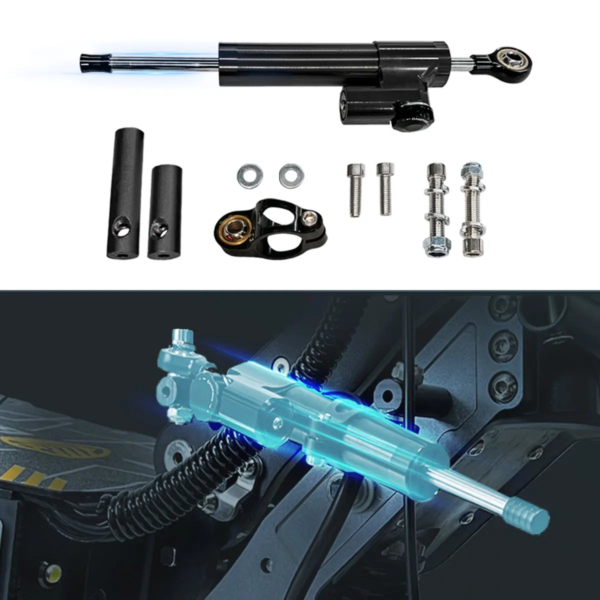 GooBee Steering Damper – Ride Smoother, Safer, and Shake-Free GooBee