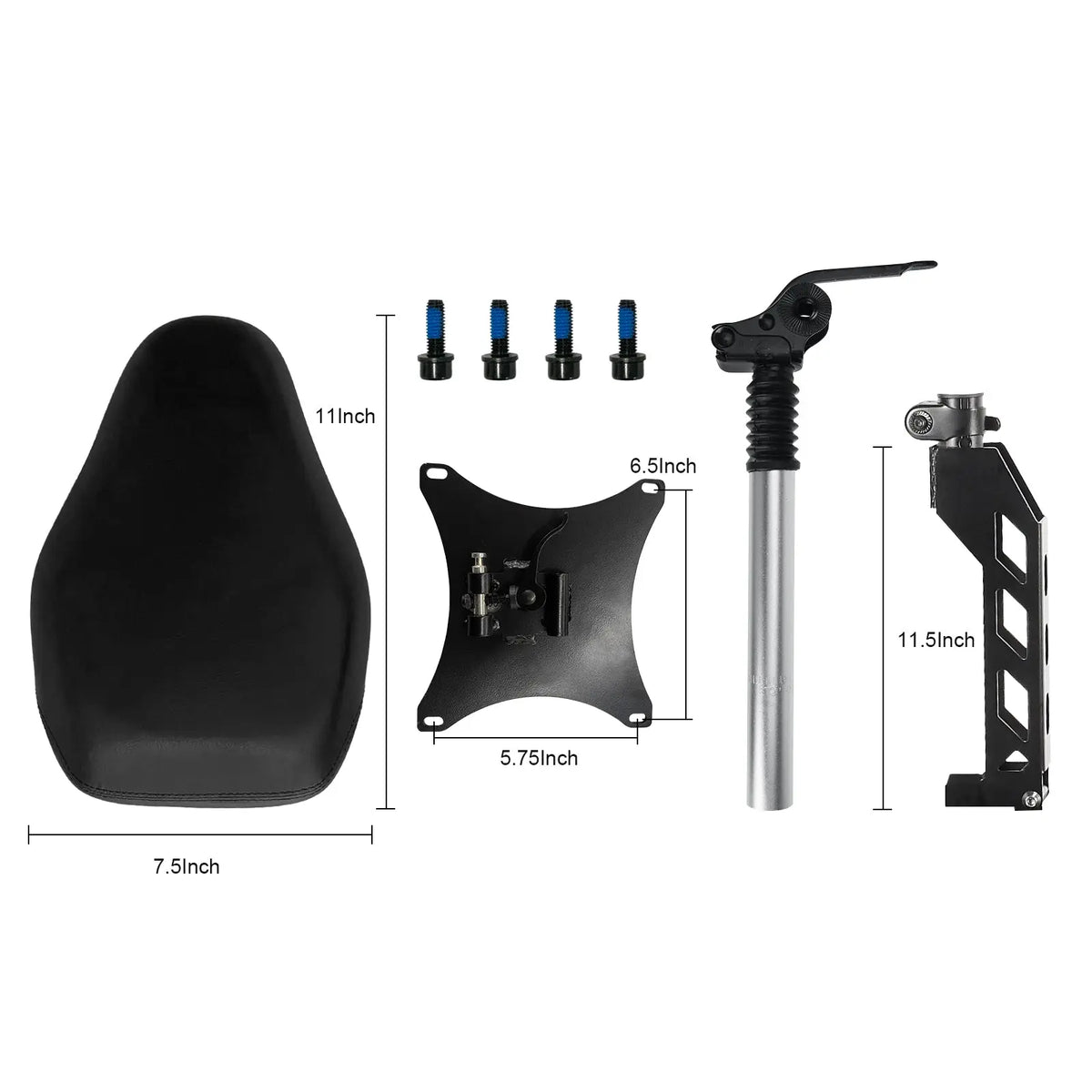 Adjustable Scooter Seat with Shock Absorption for ZU06 GooBee