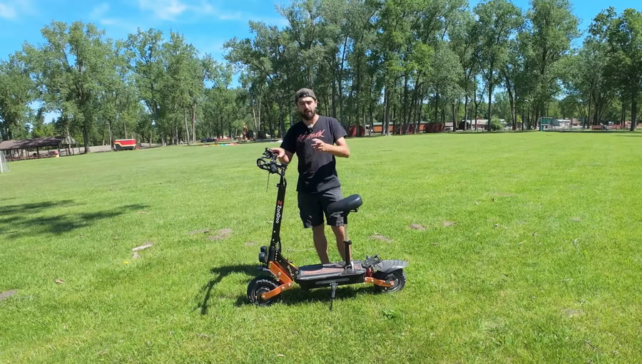 Z001 Plus Full Review and Top Speed Test: a Dual Motor 50+mph Electric Scooter