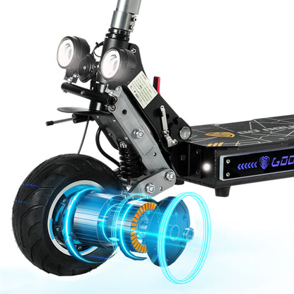 3000W Escooter Hub Motor Front/Rear Drive Brushless Motor for ZO01PRO Fat Tire